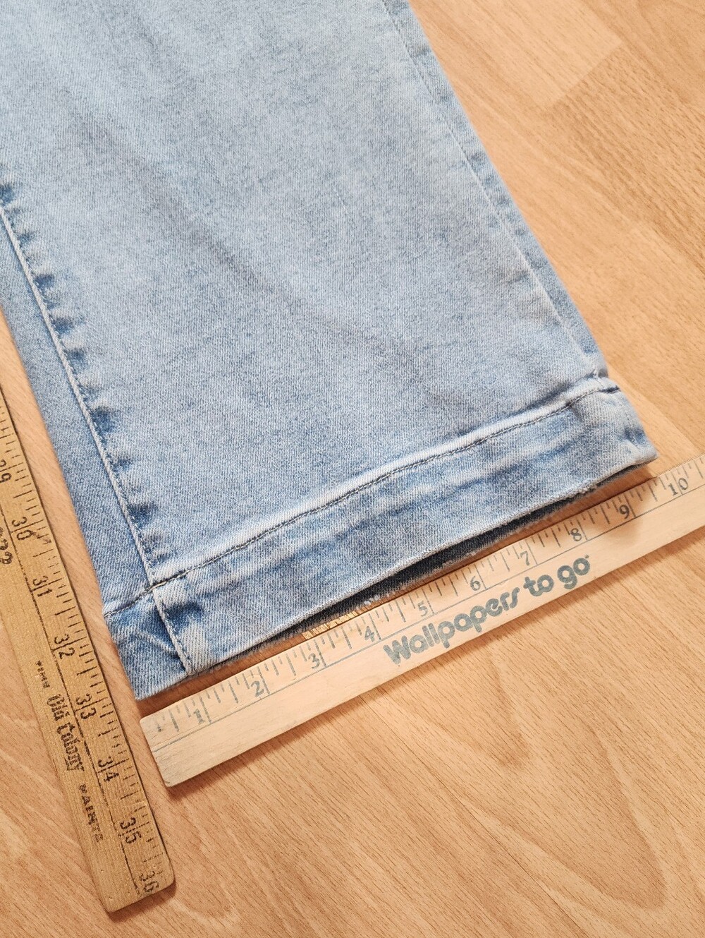 NWT Vervet Miranda Midrise Bootcut Lightwash Jeans Women's Size 33 (16) Stretch - Picture 12 of 16